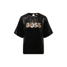 Топ с пайетками BOSS