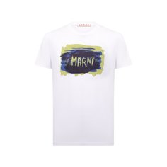 Хлопковая футболка Marni