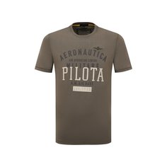 Хлопковая футболка Aeronautica Militare