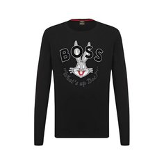 Хлопковый лонгслив BOSS