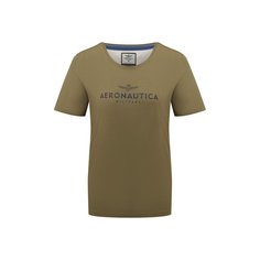 Хлопковая футболка Aeronautica Militare