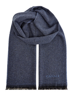 Кашемировый шарф из коллекции Exclusive с логотипом Canali