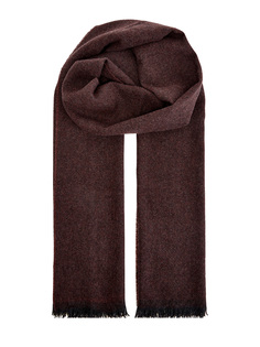 Теплый шарф из кашемира с вышитым логотипом Canali