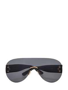 Солнцезащитные очки-маска Marvin с принтом на дужках Jimmy Choo (Sunglasses)