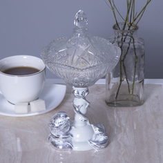 Сахарница-конфетница Зарничка Свитти Белый Bogacho