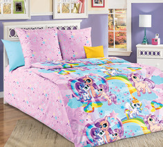 Покрывало Звездочка 1 из перкали 140х210 стеганое Текс Дизайн