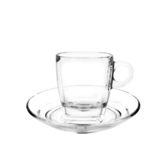 Блюдце d14,5см Caffe, стекло 1P02471 Ocean