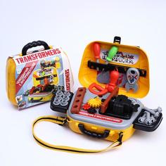 Набор строителя "чемоданчик" в сумке с инструментами игровой, Трансформеры Hasbro