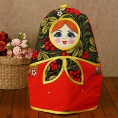 Грелка на чайник «Матрёшка», хохлома No Brand