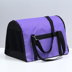 Сумка-переноска FLIP, размер M, 43 х 27 х 30 см, фиолетовый No Brand