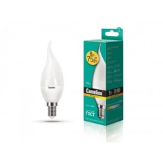 Комплект светодиодных лампочек CAMELION LED8-CW35/830/E14/10шт