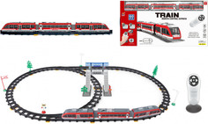 Железная дорога CS Toys с пультом управления, длина полотна 351 см, свет, звук 2811Y