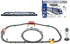 Железная дорога CS Toys с пультом управления, длина полотна 618,5 см, свет, звук, 2808Y-1
