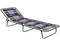 Раскладная кровать Титан (195x65x24см) с рег.подголовником (раскладушка) No Brand