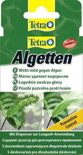 Средство для профилактики появления водорослей в аквариуме Tetra Algetten, 12 таблеток