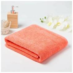 Полотенце махровое гладкокрашеное, 100х180 см No Brand