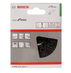 Щетка круглая (75 мм; М14) INOX Bosch 2608622102