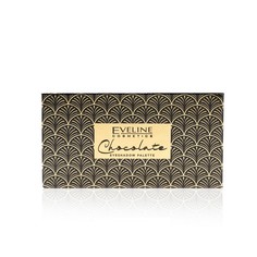 Тени для век Eveline Chocolate , 10 цветов , 10г