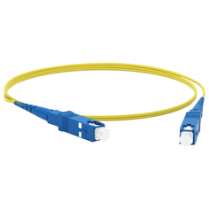 Hyperline FC-S2-9-SC/UR-SC/UR-H-1M-LSZH-YL Патч-корд волоконно-оптический (шнур) SM 9/125