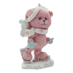 Фигурка Новый год Мишка 8,8 см в ассортименте No Brand