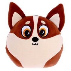 Мягкая игрушка-подушка Собака Корги, 30 см СмолТойс