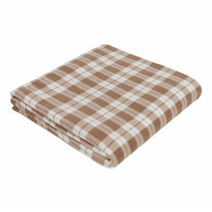 Покрывало Guten Morgen 100x150 см коричневое