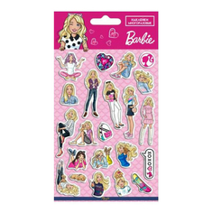 Наклейки Barbie объемные