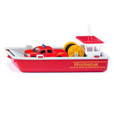 Пожарный катер Siku с пикапом Ford F150