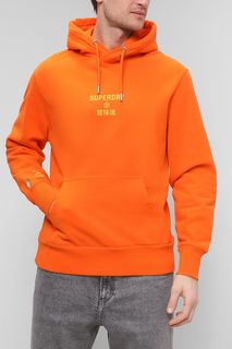 Худи мужское Superdry M2011406A оранжевое M