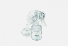 Молокоотсос ручной с бутылочкой Philips Avent