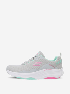 Кроссовки женские Skechers DLux Fitness, Серый