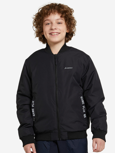 Бомбер утепленный для мальчиков Demix, Черный