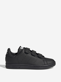 Кеды для мальчиков adidas Stan Smith CF C, Черный