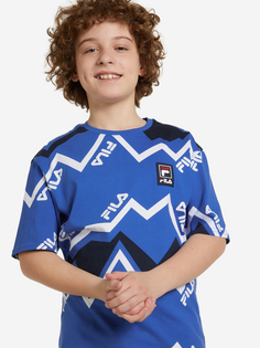Футболка для мальчиков FILA, Голубой