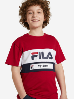 Футболка для мальчиков FILA, Красный