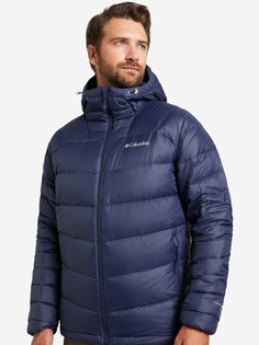 Куртка пуховая мужская Columbia Centennial Creek II Down Hooded Jacket, Синий