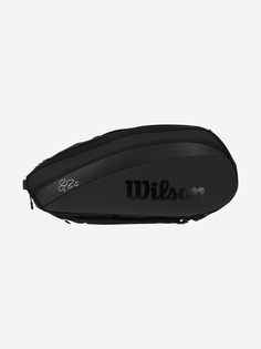 Сумка для 12 ракеток Wilson RF DNA, Черный
