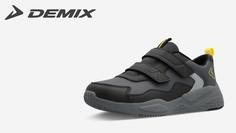 Кроссовки для мальчиков Demix Sprinter Vibe V Pu B, Черный