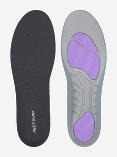 Стельки мужские Feet-n-Fit Cushioning Gel Support, Серый