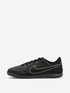 Бутсы для мальчиков Nike Tiempo Legend 9 Club Tf, Черный