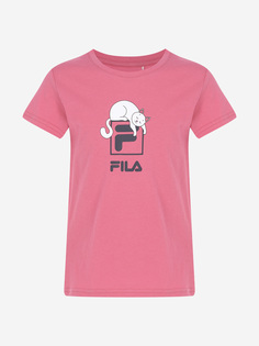Футболка для девочек FILA, Розовый