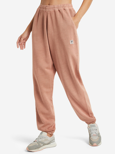 Брюки женские Reebok Classics Natural Dye Small Logo, Желтый