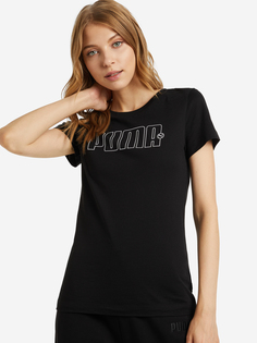 Футболка женская PUMA Rebel Graphic, Черный