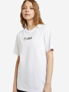 Футболка женская PUMA Downtown Relaxed Graphic, Белый
