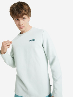 Свитшот мужской PUMA Embroidered Logo Textured, Голубой