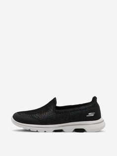 Слипоны женские Skechers Go Walk 5, Черный