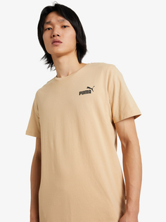 Футболка мужская PUMA ESS Small Logo, Бежевый