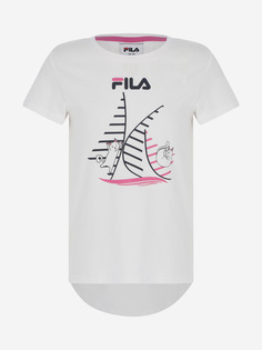 Футболка для девочек FILA, Белый
