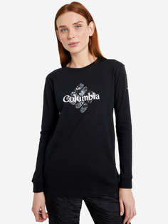 Лонгслив женский Columbia Culver City LS Graphic Tee, Черный