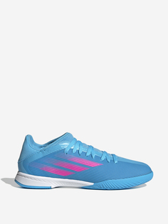 Бутсы для мальчиков adidas X Speedflow.3, Голубой